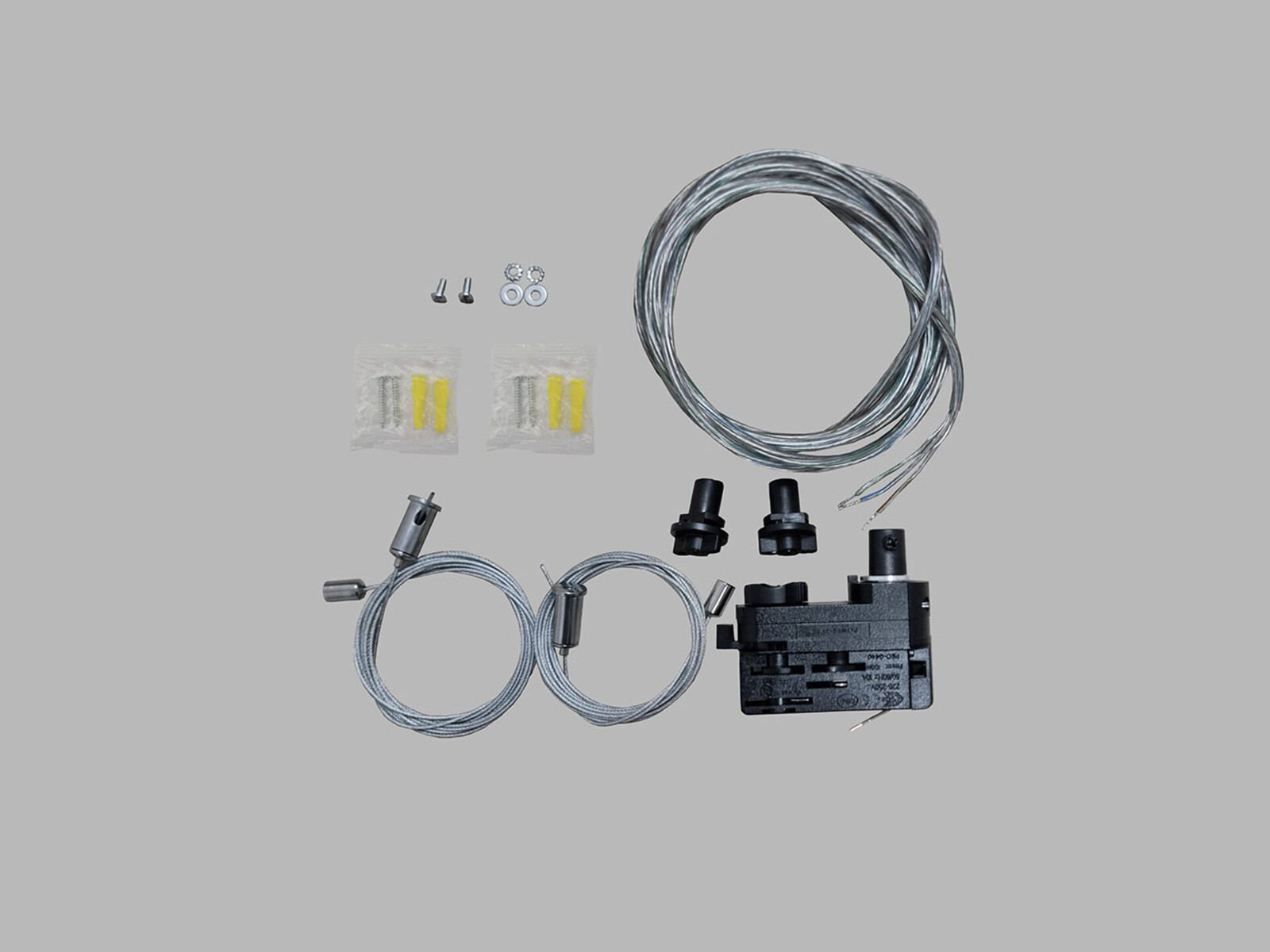 LED2 7238903 NOLI II závěsný adaptér do 3f lišty, B ON/OFF, DT, ZBTW, CSTW