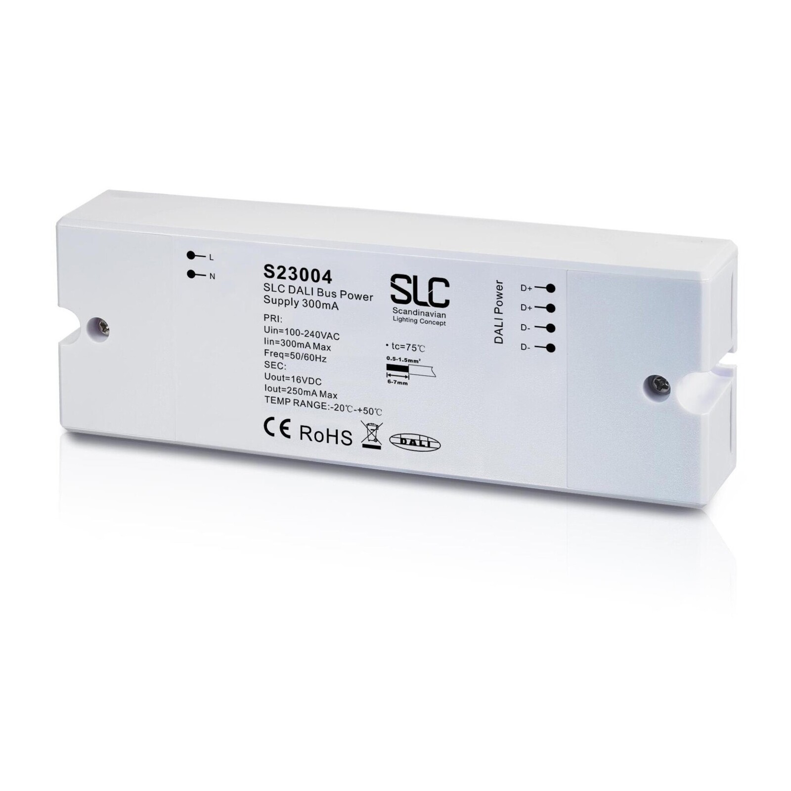 SLC Bus 250mA PSU DALI IP20 napájení