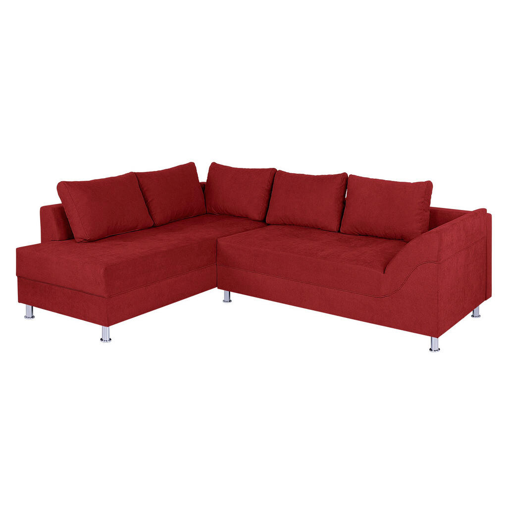 P & B ROHOVÁ SEDAČKA, textil, kompozitní dřevo, bobulová