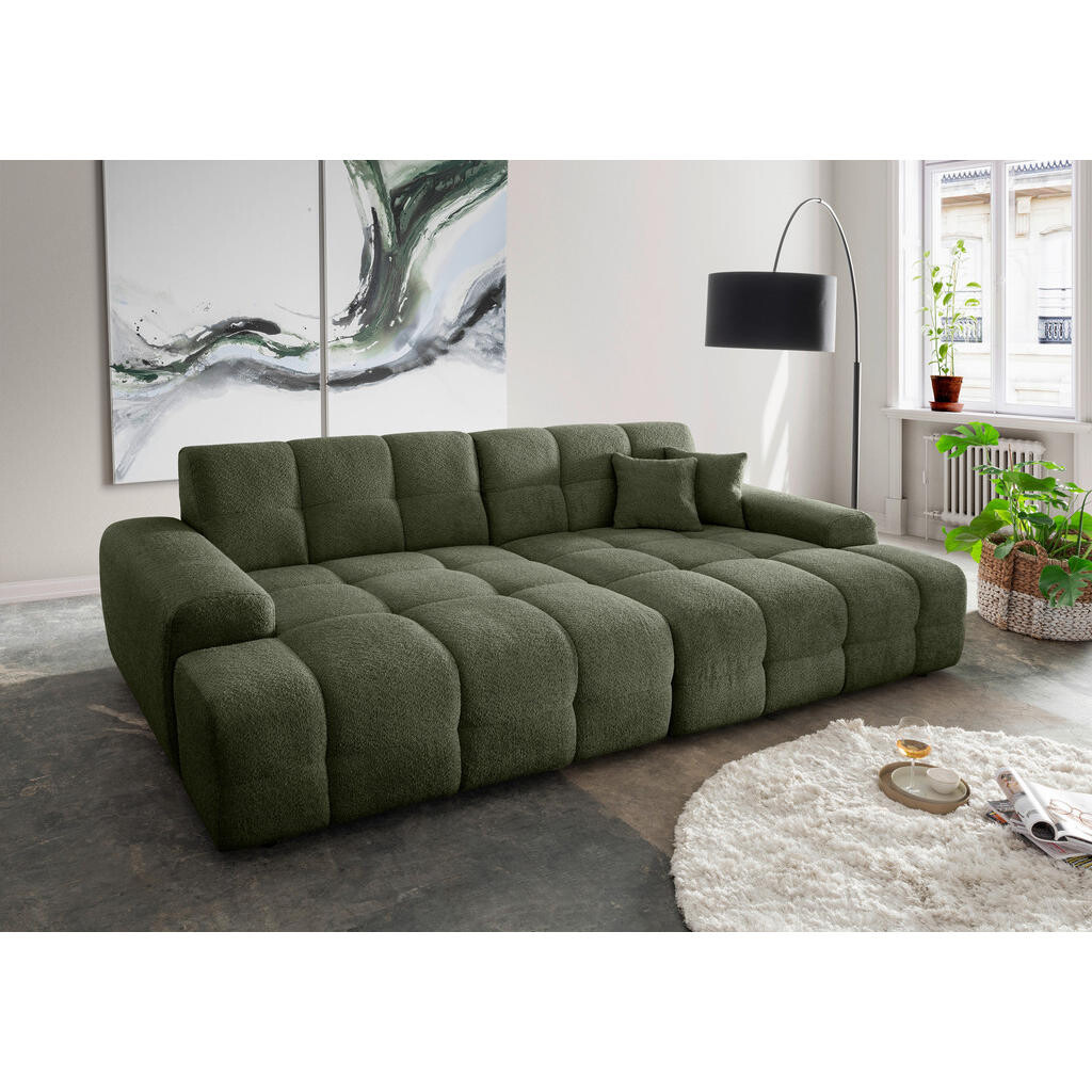 Livetastic POHOVKA BIG SOFA, textil, lesní zelená