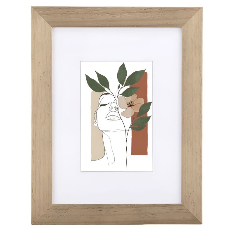 HAMA ALBERO rám 13x18 dřevo, Taupe