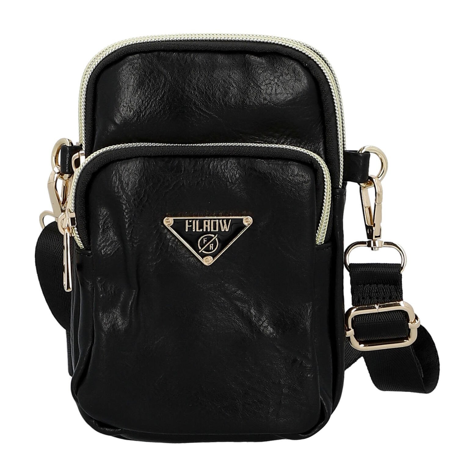 Dámská crossbody kabelka černá - Firenze Faria černá