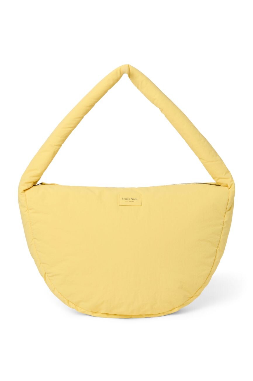 STUDIO NOOS Puffy Cross Body bag | Textured ButterYellow