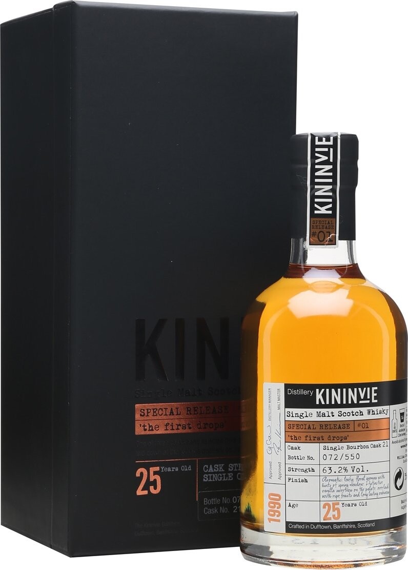 Kininvie 25 yo Special Release 01  61,4% 0,35l