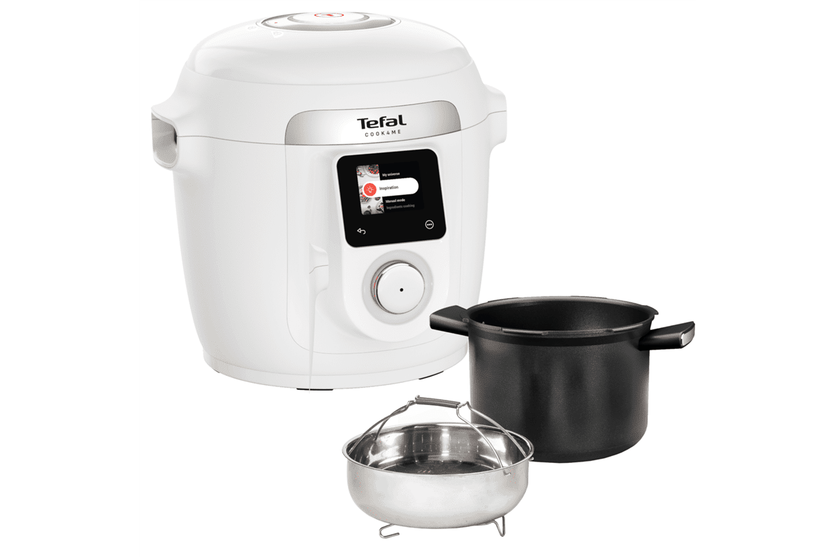 Multifunkční elektrický tlakový hrnec Tefal Cook4me CY9621F2 Bílá