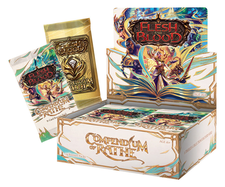 Legend Story Studios Flesh & Blood TCG - Compendium of Rathe Booster