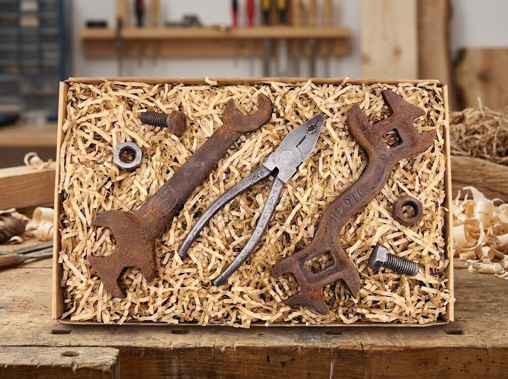 Chocolenka Čokoládové nářadí - Sada rezavého nářadí č. 2