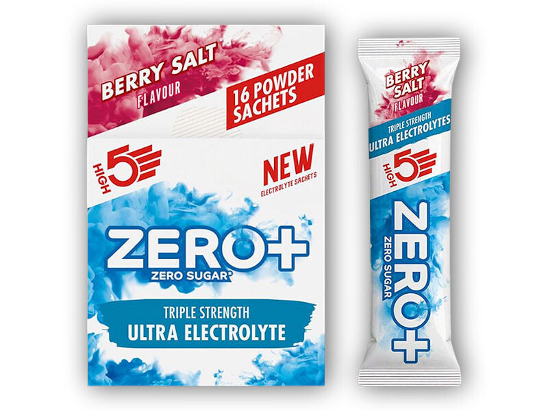High5 ZERO+ Electrolytes 16 sáčků Varianta: berry salt