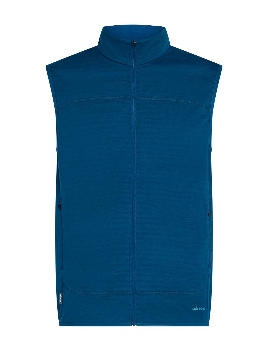 ICEBREAKER Mens Mer 300 RealFleece Descender Vest, Atlantis/Arctic velikost: M