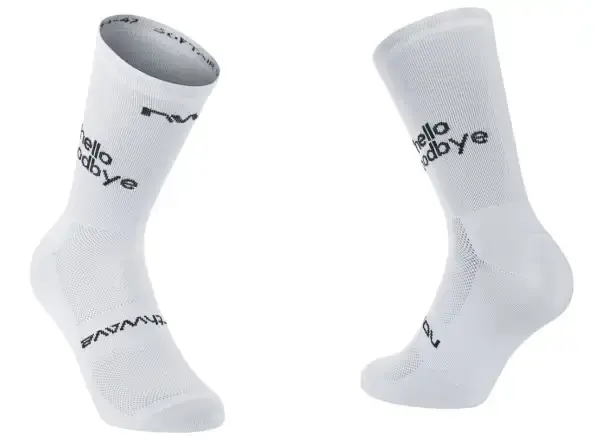 Northwave Hello cyklistické ponožky White vel. M (40-43)