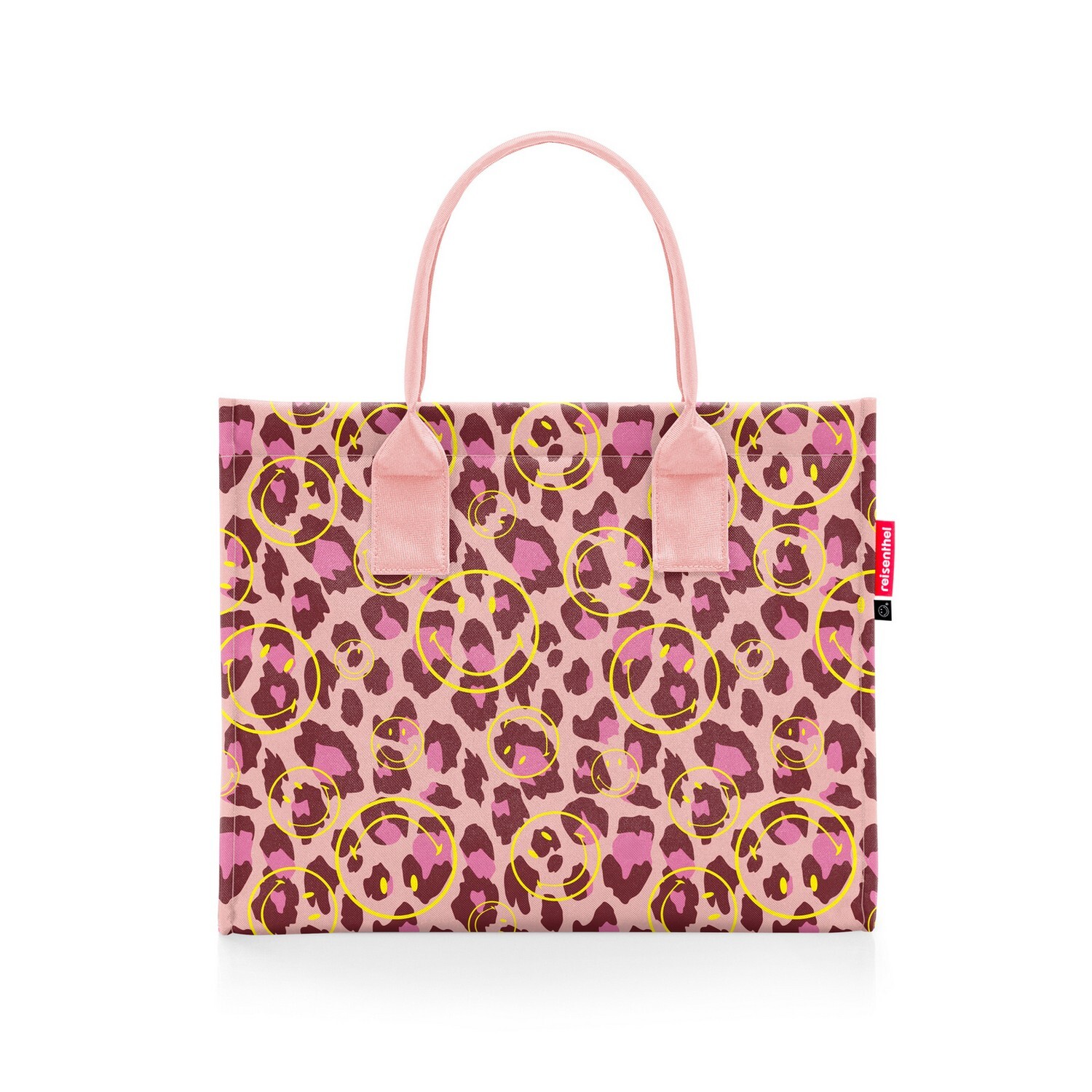 Stylová kabelka Reisenthel Daily Shopper Smiley® leo blush