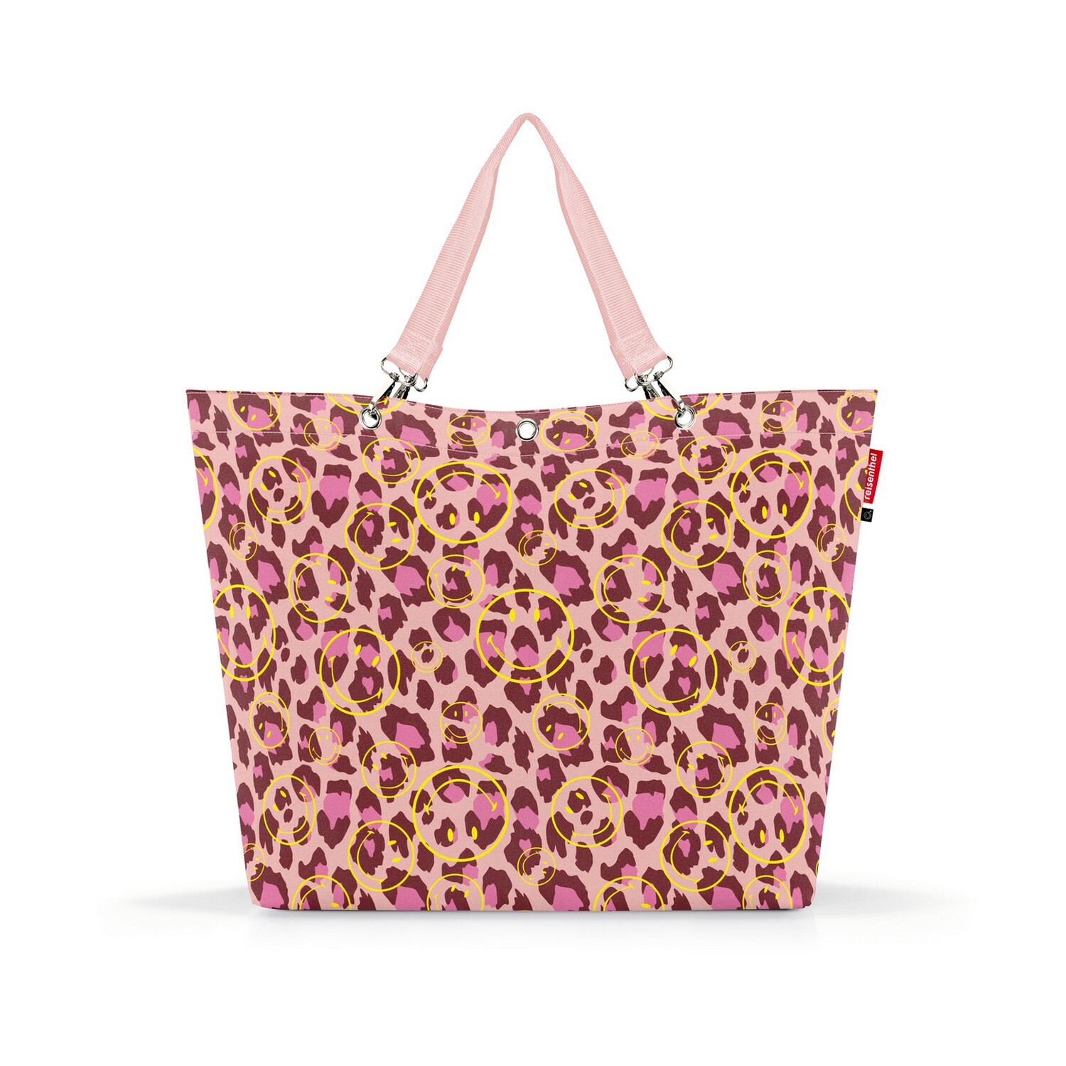 Nákupní taška Reisenthel Shopper XL Smiley® leo blush