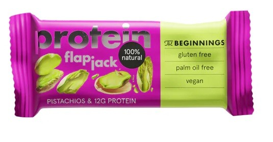 The Beginnings Flapjack proteinový pistácie bezlepkový 60 g