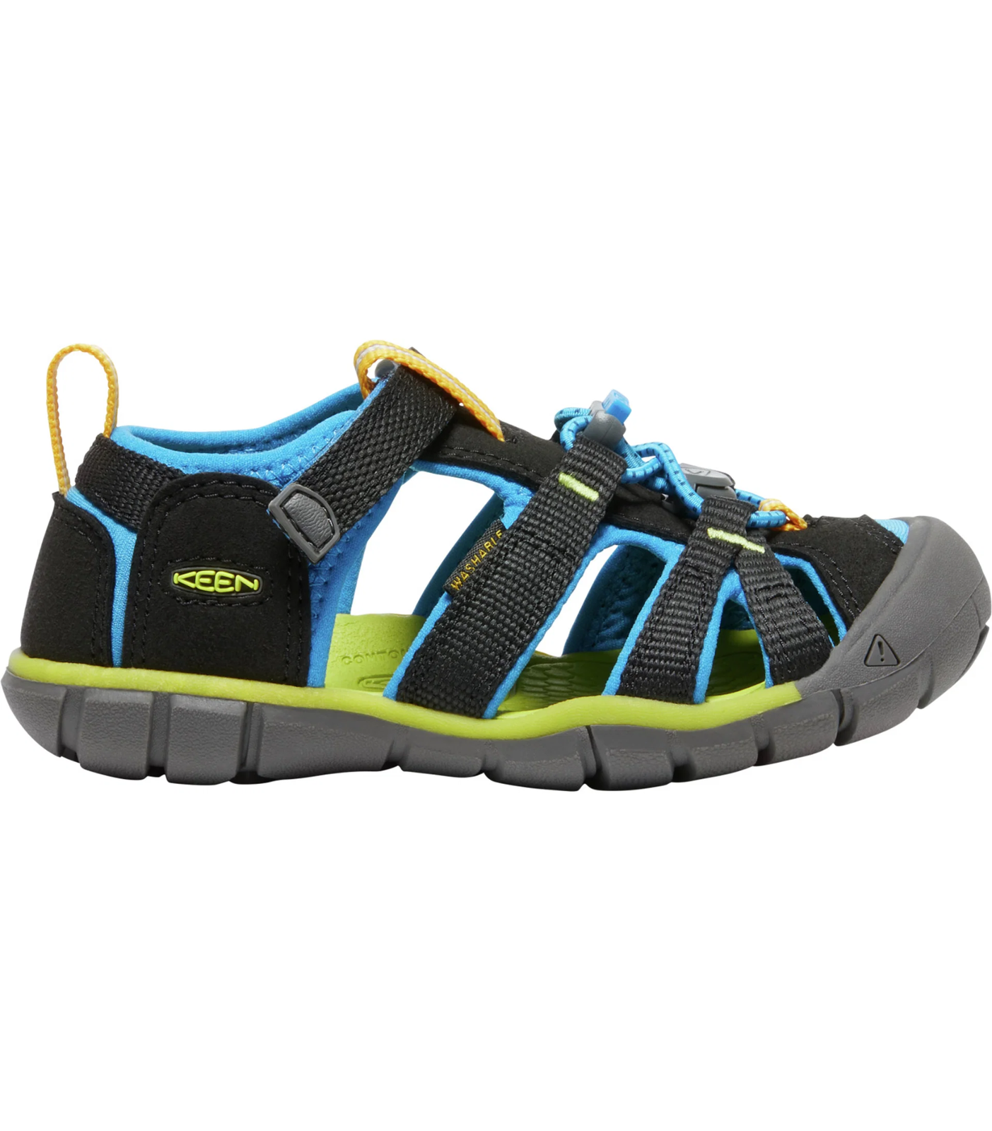 KEEN Seacamp II CNX Children Dětské sandály black/brilliant blue 25-26 10012343KEN01S9
