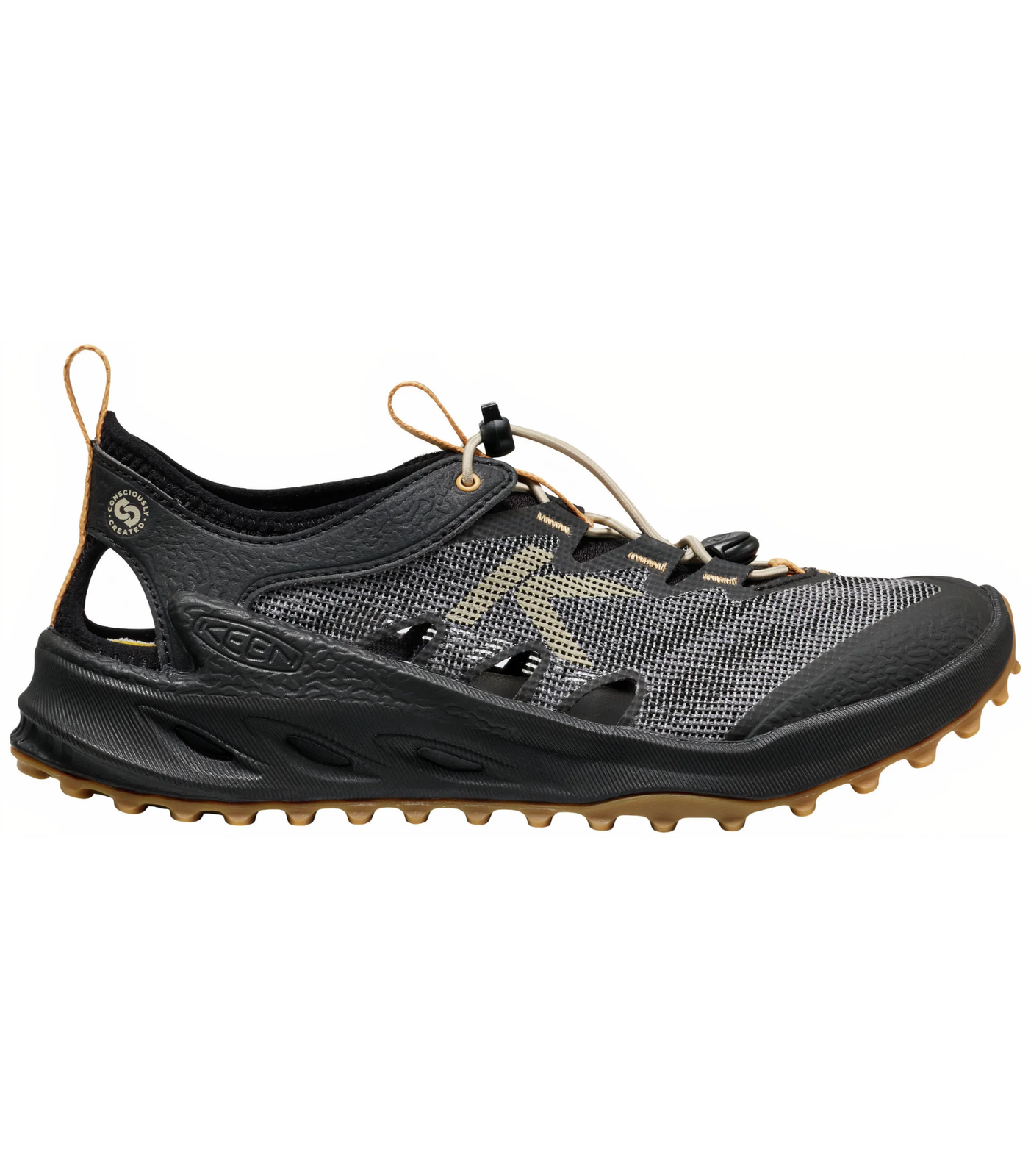 KEEN Zionic ADV Women Dámské trekové boty black/oak buff 38 10066740KEN01S75