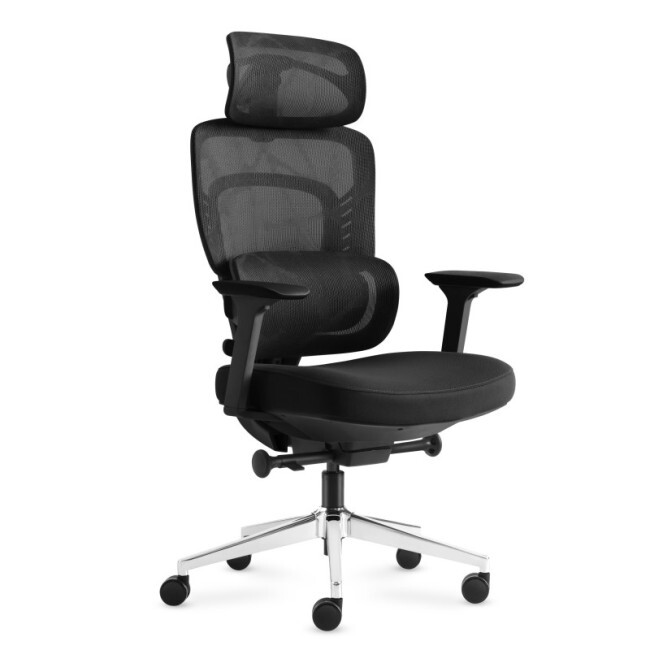 Masážní kancelářské křeslo Visioner 6.1 černé