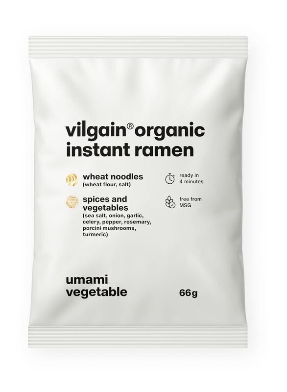 Vilgain Instantní nudlová polévka ramen BIO – 66 g