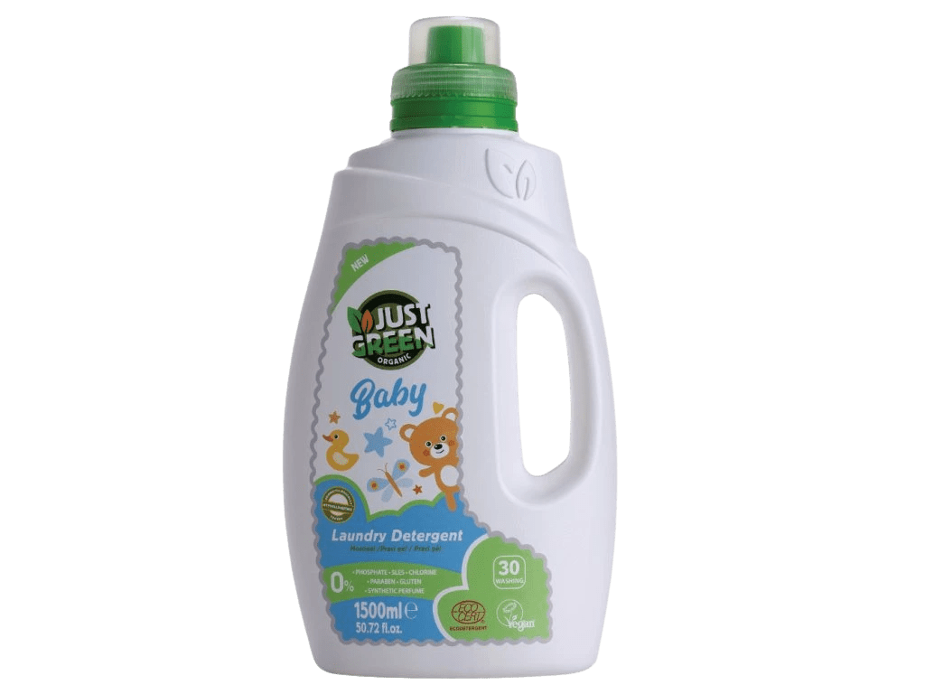 JUST GREEN ORGANIC Organický dětský prací gel 1500 ml