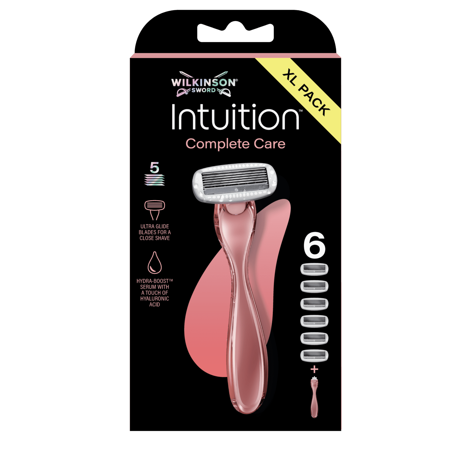 WILKINSON SWORD Intuition Complete XXL - Strojek + náhradní hlavice 6 ks
