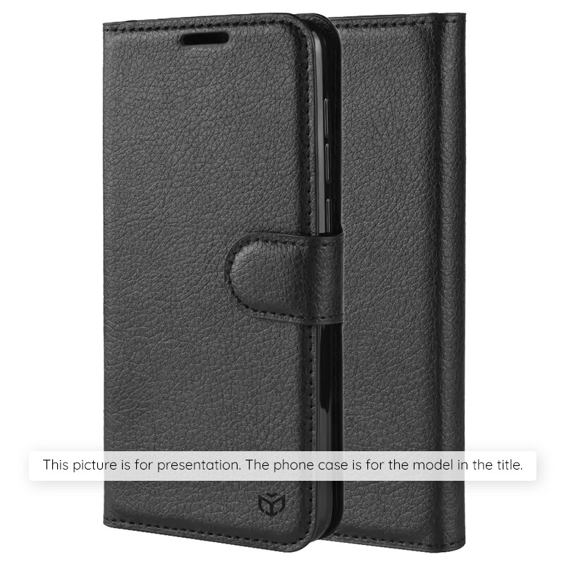 Flipové pouzdro Techsuit Leather Folio pro Samsung Galaxy S26 Plus černé