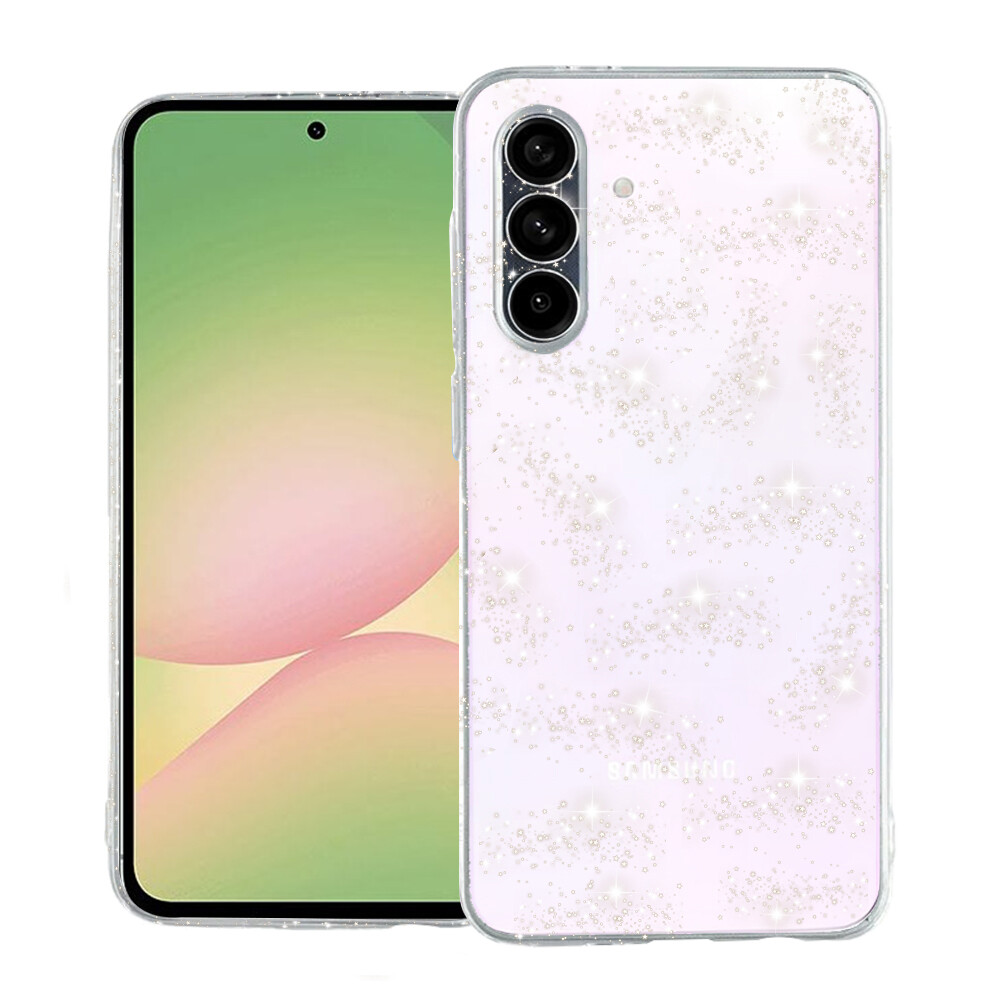 Techsuit SparkleSkin Series Samsung Galaxy A56 5G průhledný obal