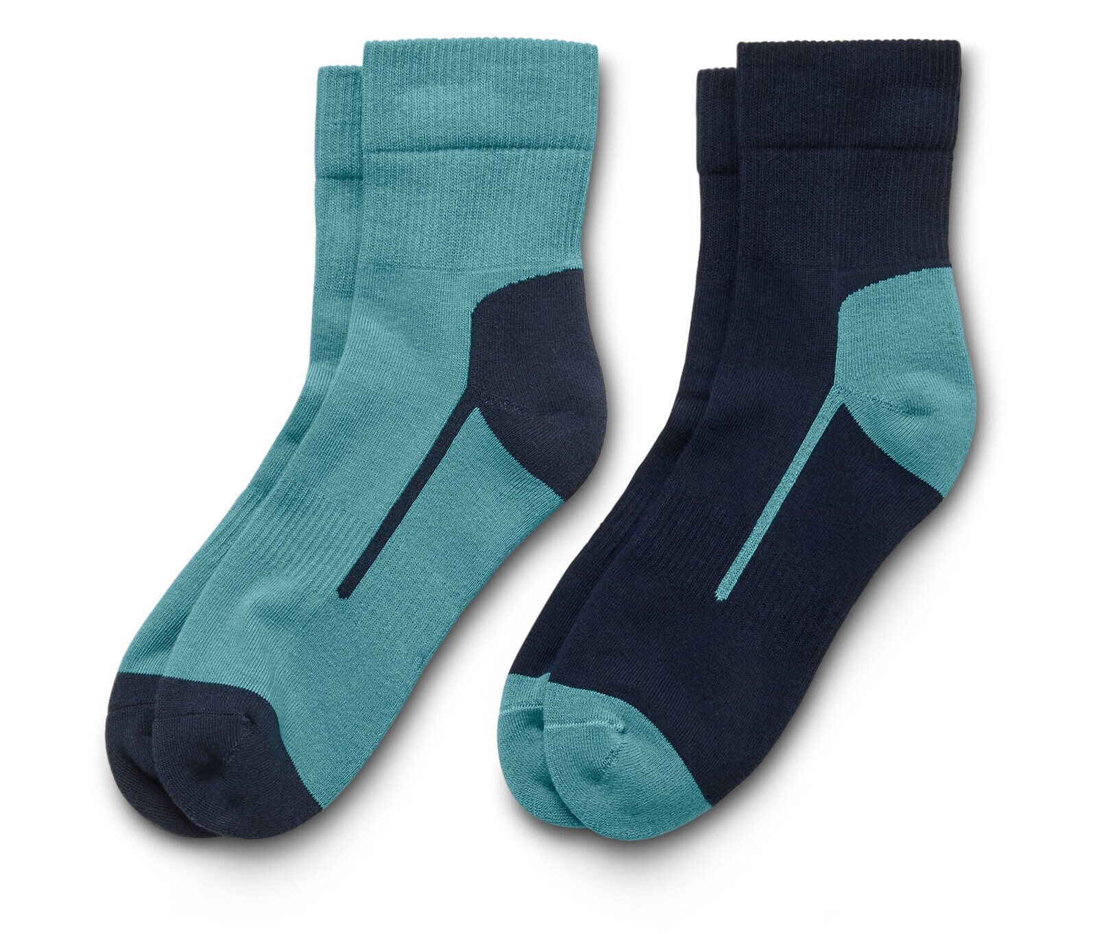 Tchibo - Krátké sportovní ponožky - unisex - vel. 35-38 - barva: modrá