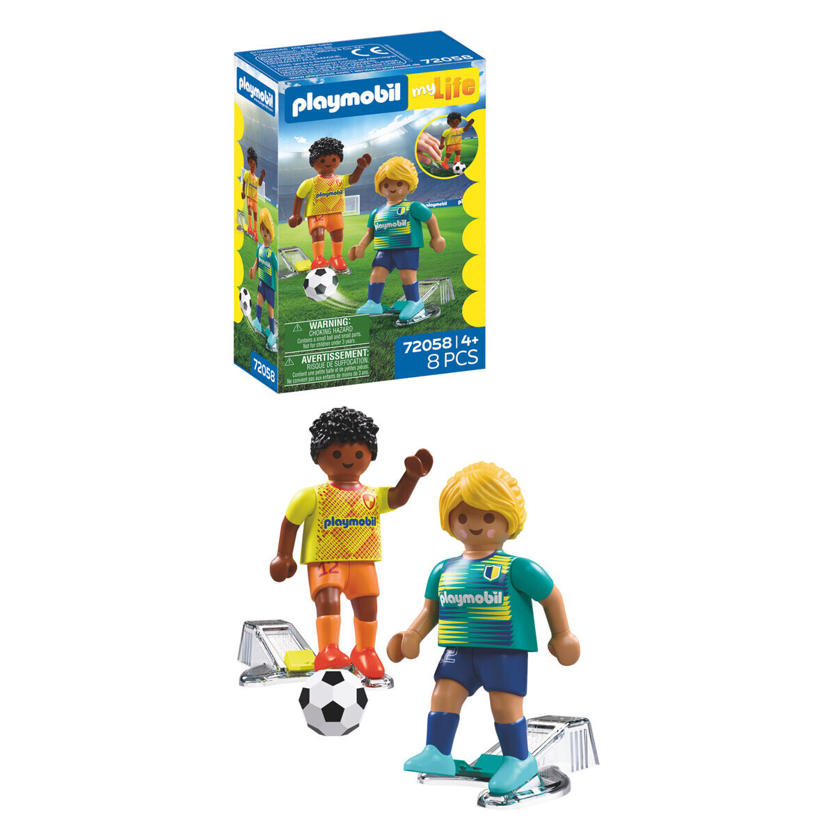 Playmobil Fotbalista s fotbalistkou