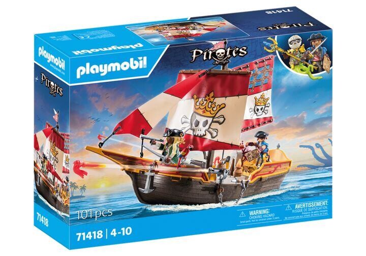 Playmobil Pirátská loď