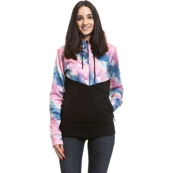 Mikina Meatfly Omni Technical Hoodie - Růžová - L