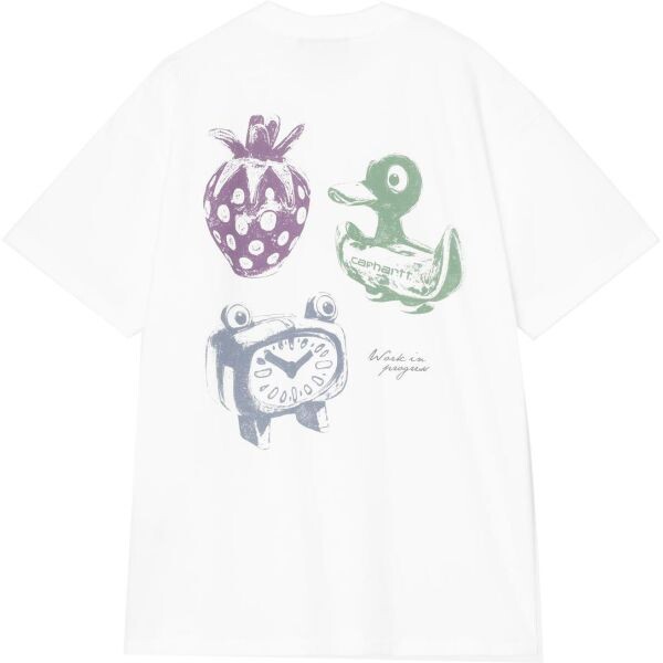 Triko Carhartt Wip Forma S/S - Bílá - L