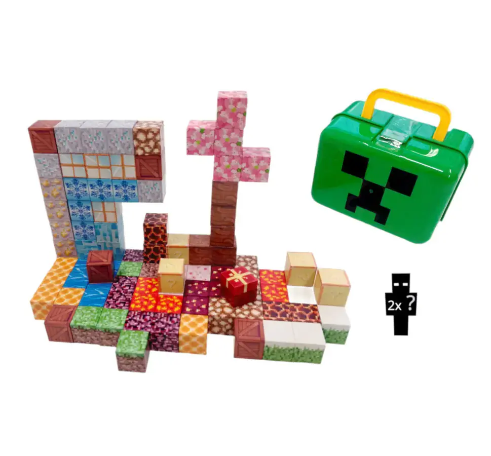 Toybit Magnetická stavebnice Minecraft Creeper MSTB2407