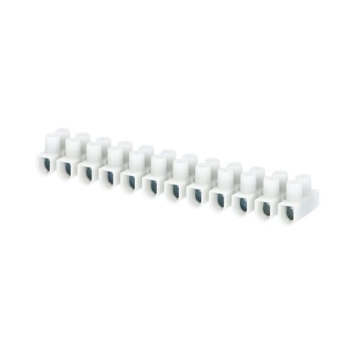 Svorkovnice lámací pozink PA2U 12x0,5-4mm2 bílá (čokoláda) 1100103