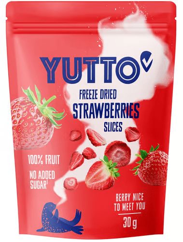 YUTTO Jahody sušené mrazem 30 g