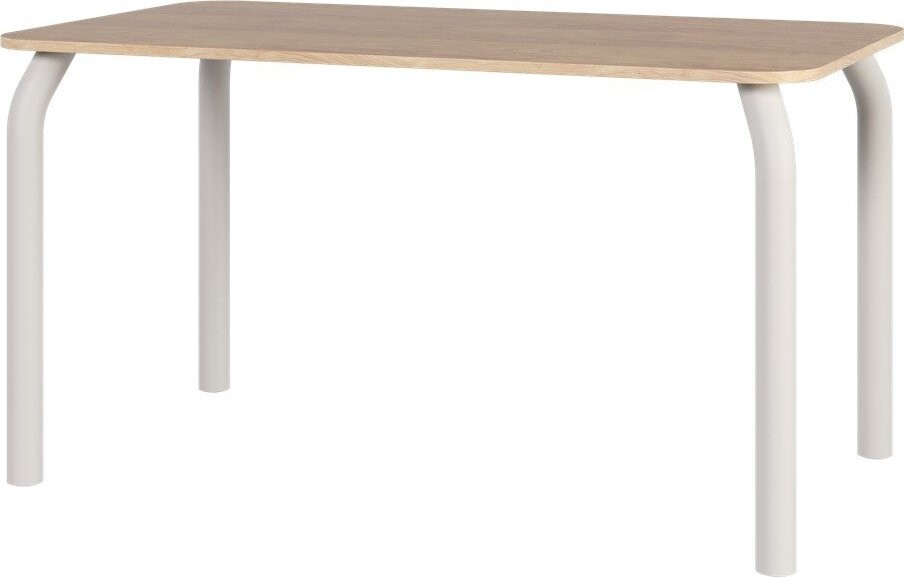 Jídelní stůl s deskou v dubovém dekoru 80x140 cm Meko – noo.ma