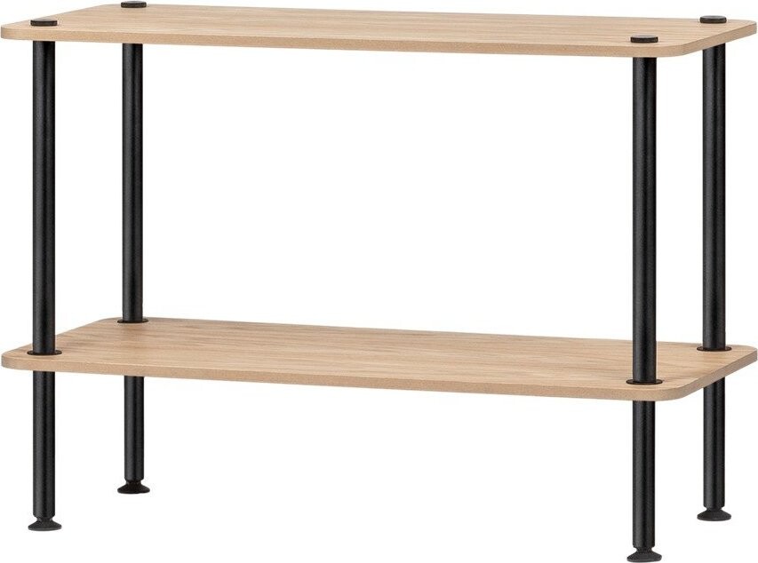 Regál v dekoru dubu v přírodní barvě 80x54,5x35 cm Teidi – noo.ma