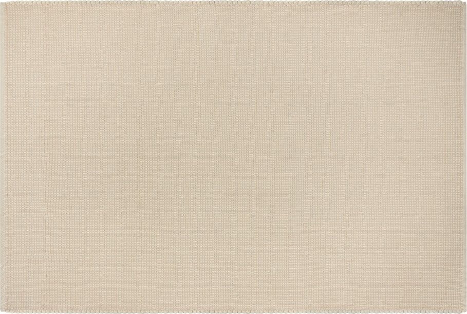 Béžový ručně tkaný vlněný koberec 200x300 cm Talo – noo.ma