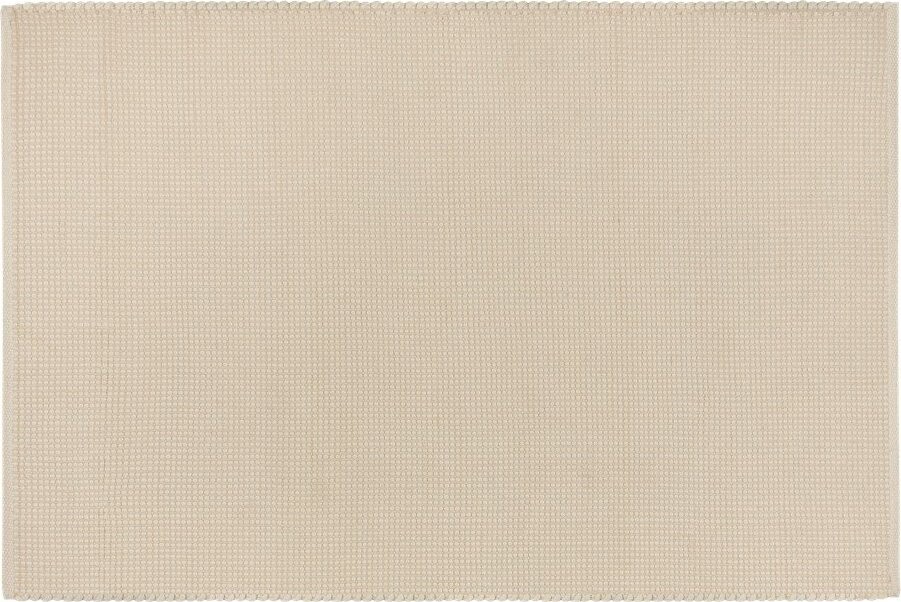 Béžový ručně tkaný vlněný koberec 170x240 cm Talo – noo.ma
