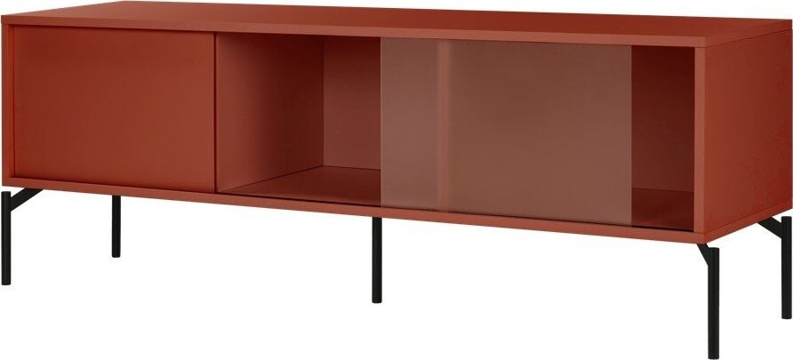 TV stolek v terakotové barvě 160x60x42 cm Met – noo.ma