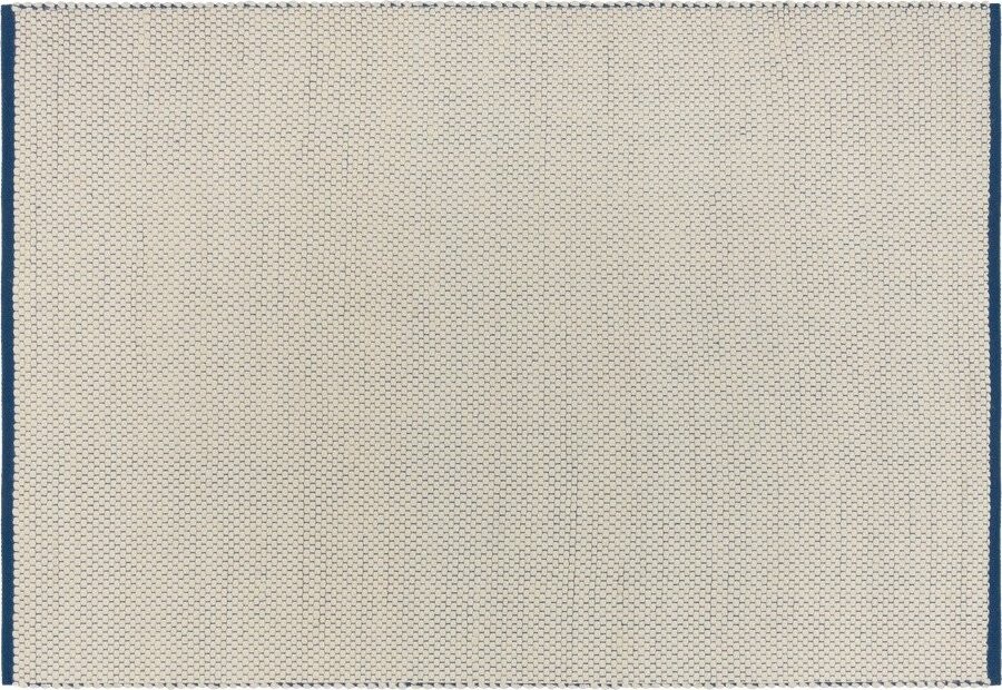 Modrý/béžový ručně tkaný vlněný koberec 170x240 cm Lenu – noo.ma
