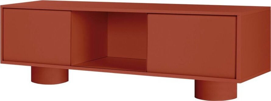 TV stolek v terakotové barvě 160x48x42 cm Taro – noo.ma