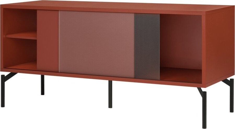 TV stolek v terakotové barvě 116x55x42 cm Met Mini – noo.ma