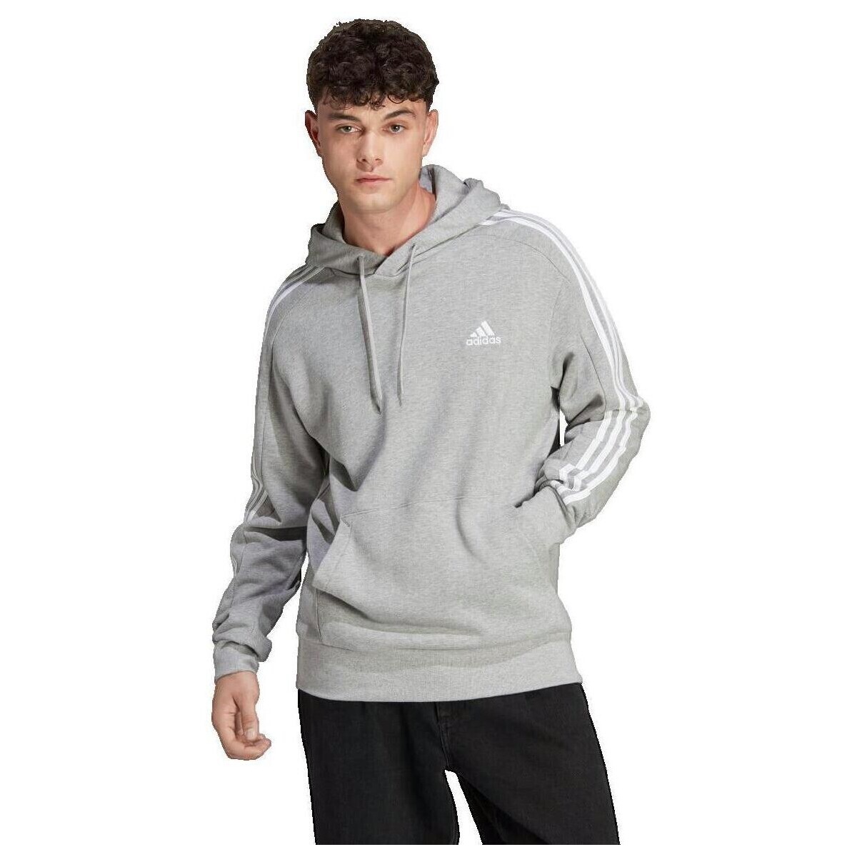 adidas  Sweat  Essentials French Terry 3 Bandas  Šedá