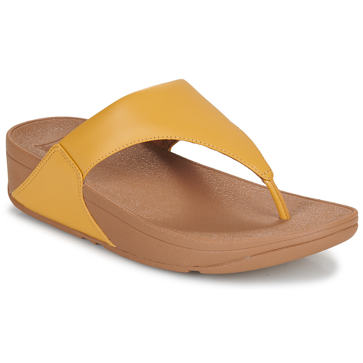 FitFlop  LULU LEATHER  Žlutá