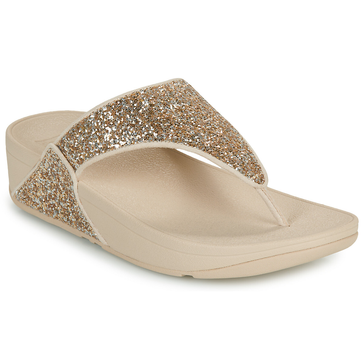 FitFlop  LULU MULTI-TONAL GLITTER  Stříbrná