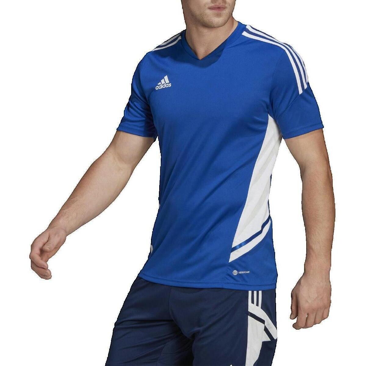 adidas  T-shirt  Condivo 22 Slim Fit  Modrá