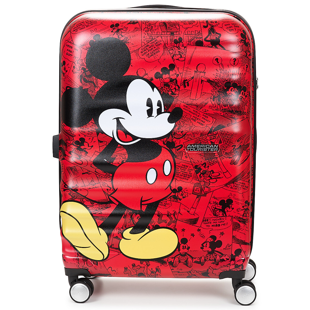 American Tourister  WAVEBREAKER DISNEY COMICS Mickey TSA 67/24  Červená