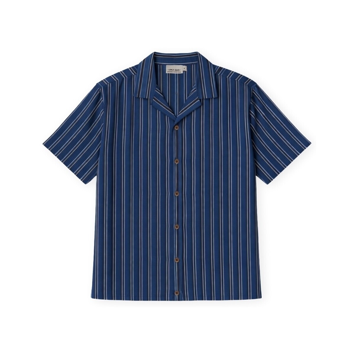 Imago  Ether Shirt - Blue  Modrá