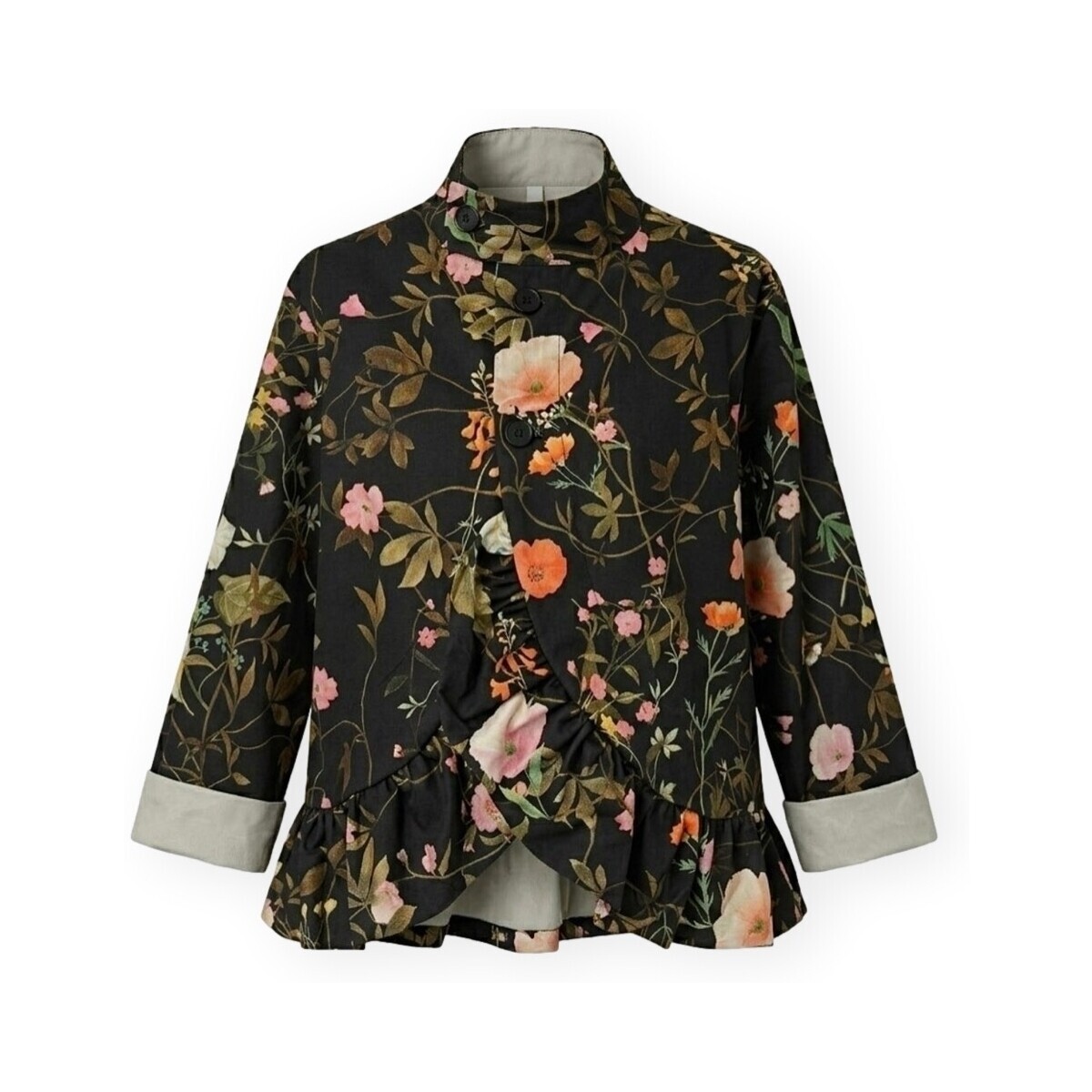 Wendy Trendy  Jacket 226028 - Floral  ruznobarevne