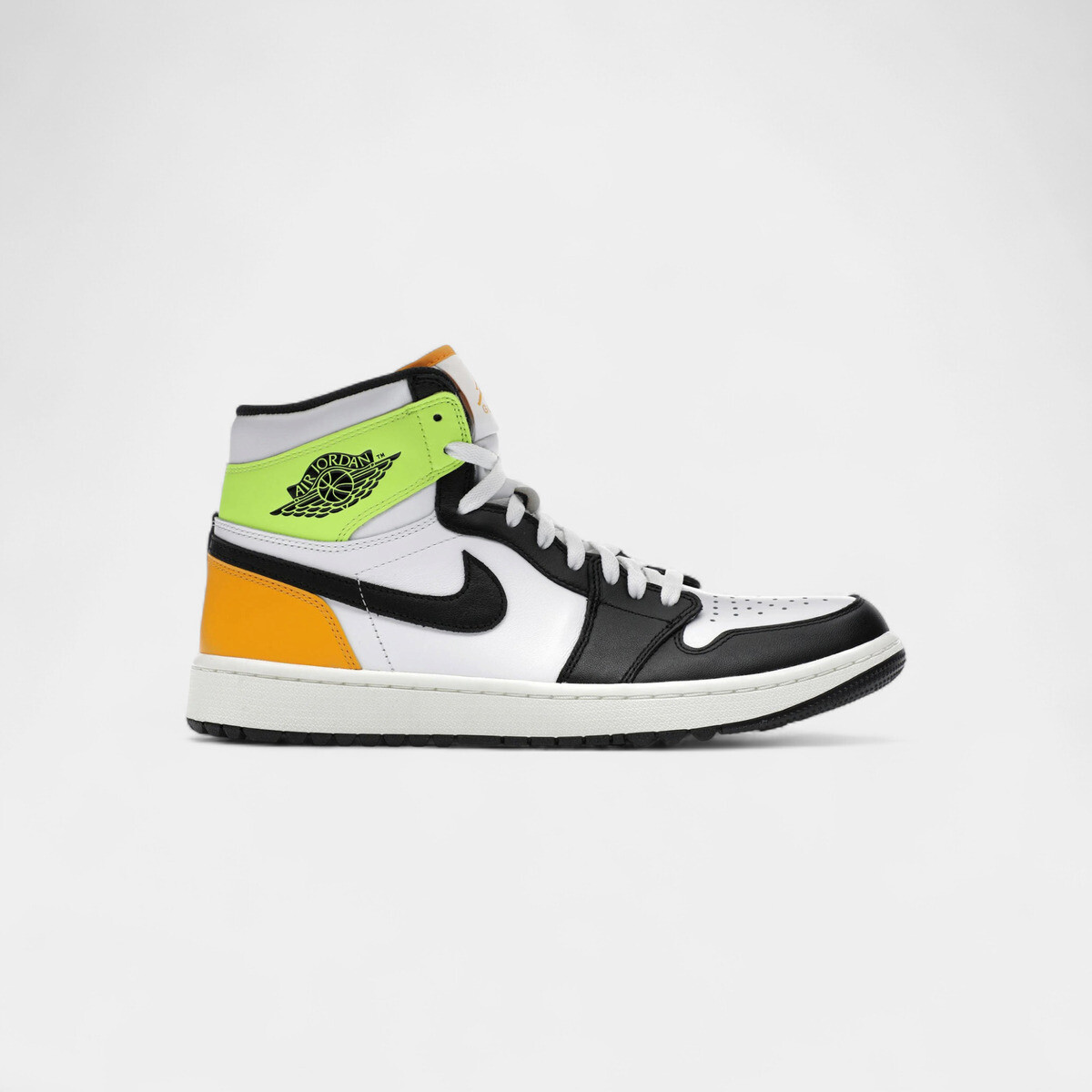 Nike  1 Retro High Golf White University Gold Volt Black  Bílá