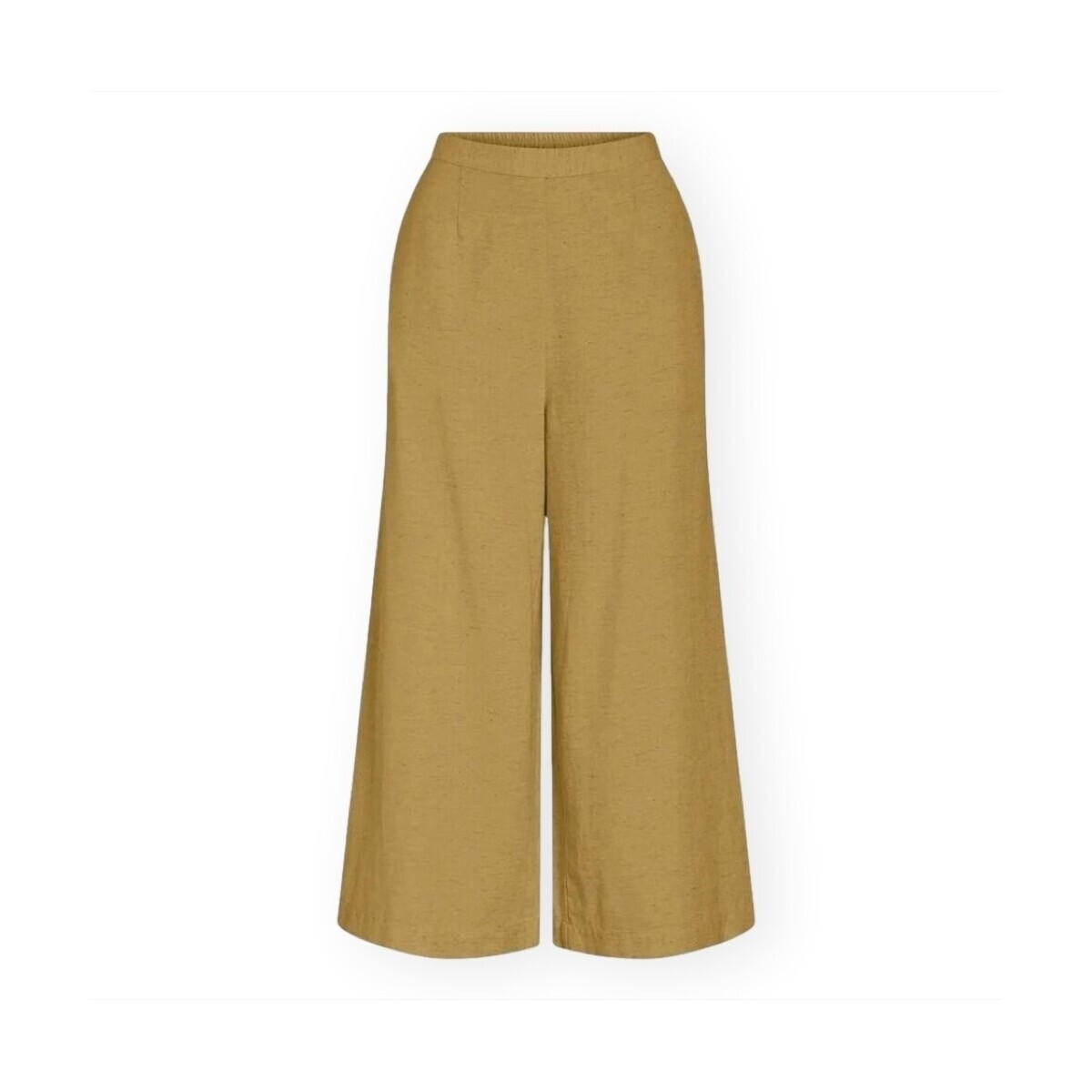 Vila  Prisilla Trousers - Amber Gold  Žlutá